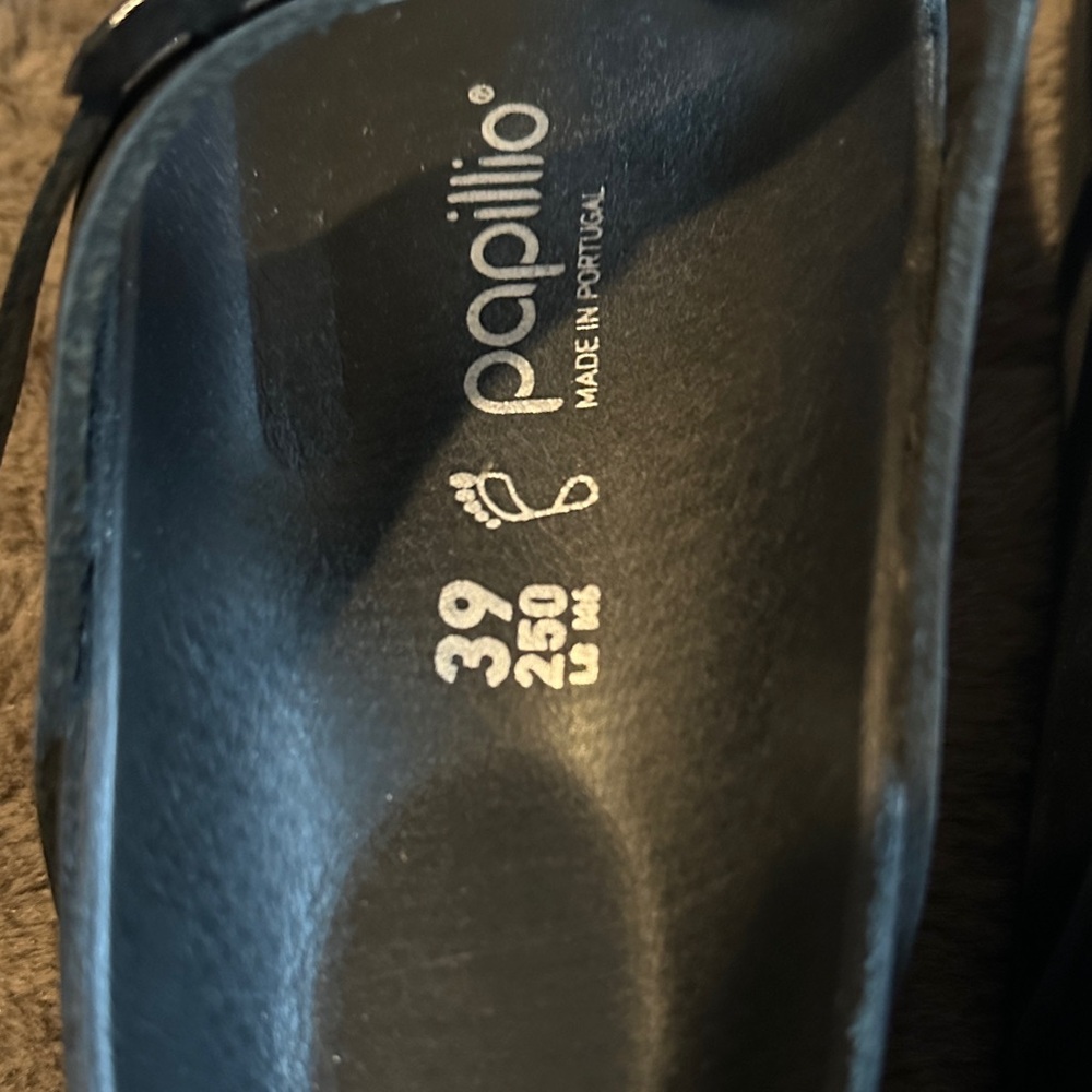 Birkenstock Gizeh Platform Leather Black - Picture 2 of 3